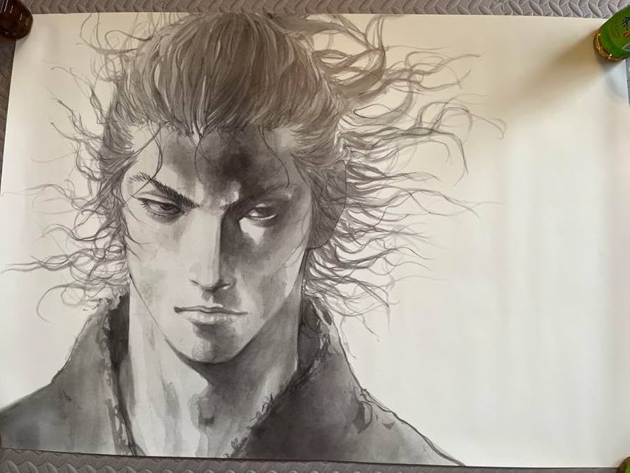 バガボンド大判ポスターB1サイズ宮本武蔵井上雄彦最後のマンガ展