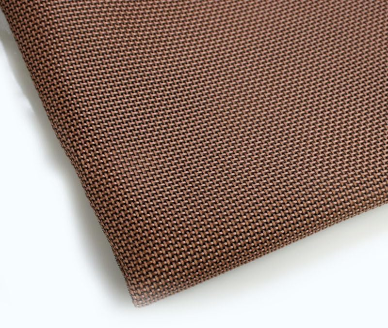 Speaker Grill Cloth,Speaker Fabric Antique Coffee Brown Black Speaker mesh Cover Cloth Speaker mesh Sound Transparent dustproof Cloth Audio Theater Engineering Cloth Thick (Color : Brown(0.5mX0.75m)