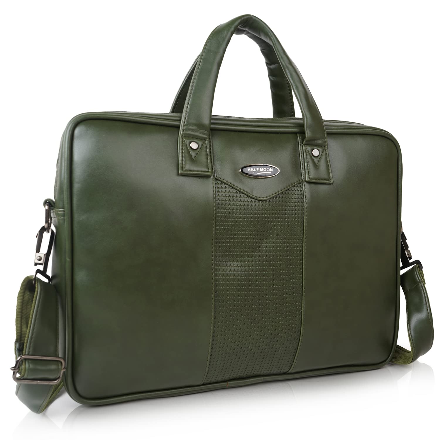 See full amazon price history chart for Half Moon Iconic Vegan Leather Laptop Bag for Men/Office Bag for Men, Brown | Fits Upto 16 Inch Laptop/MacBook| Leather Bag with Shoulder Straps | Laptop Messenger Bag/Leather Bag for Men | (Olive) Half Moon Iconic Vegan Leather Laptop Bag for Men/Office Bag for Men, Brown | Fits Upto 16 Inch Laptop/MacBook| Leather Bag with Shoulder Straps | Laptop Messenger Bag/Leather Bag for Men | (Olive) (B0C72LJ61L) Amazon Price History, Amazon Price Tracker
