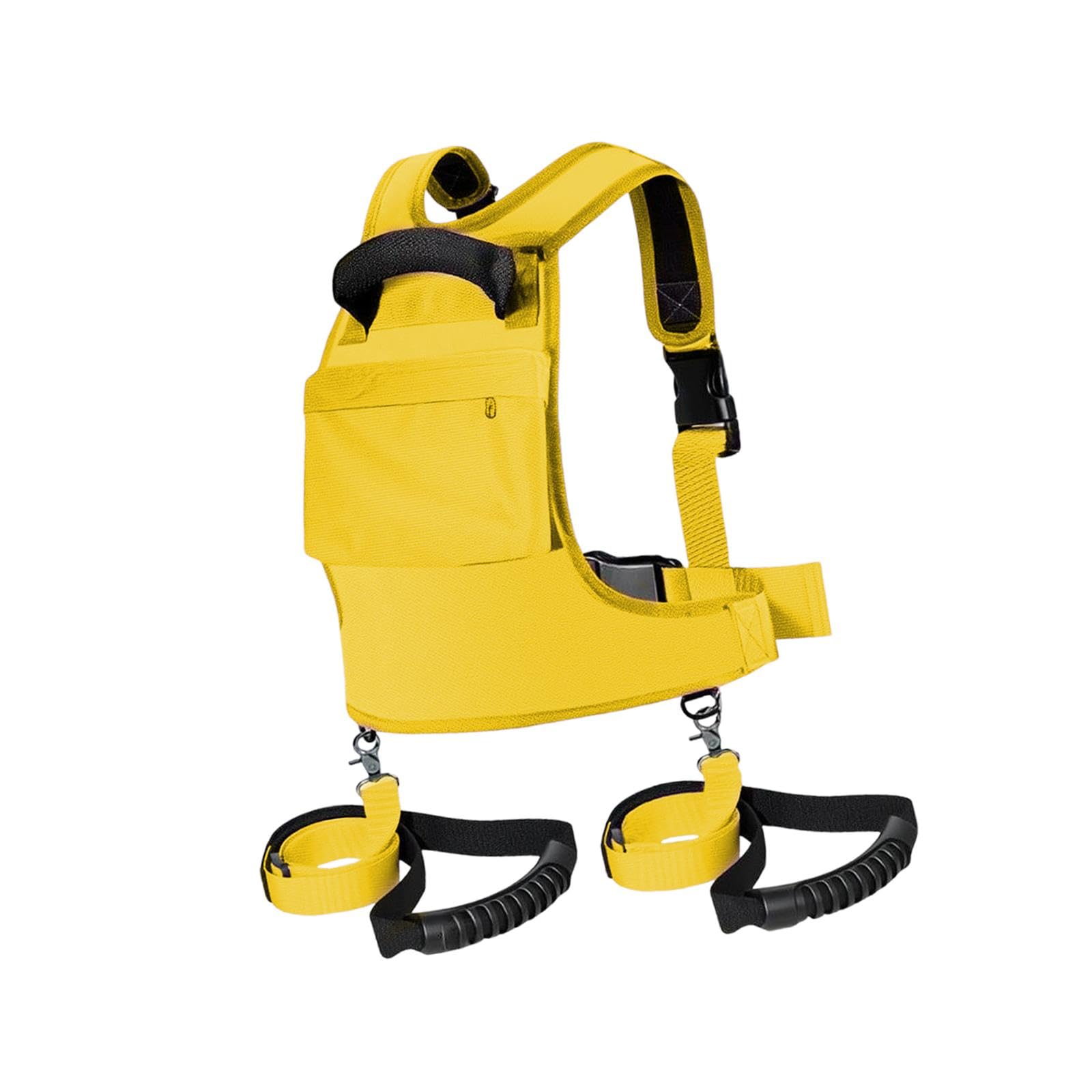 Harnais de Ski avec Poignée de Transport Légère, Sac à Dos et Laisse, Harnais pour Ski et Snowboard