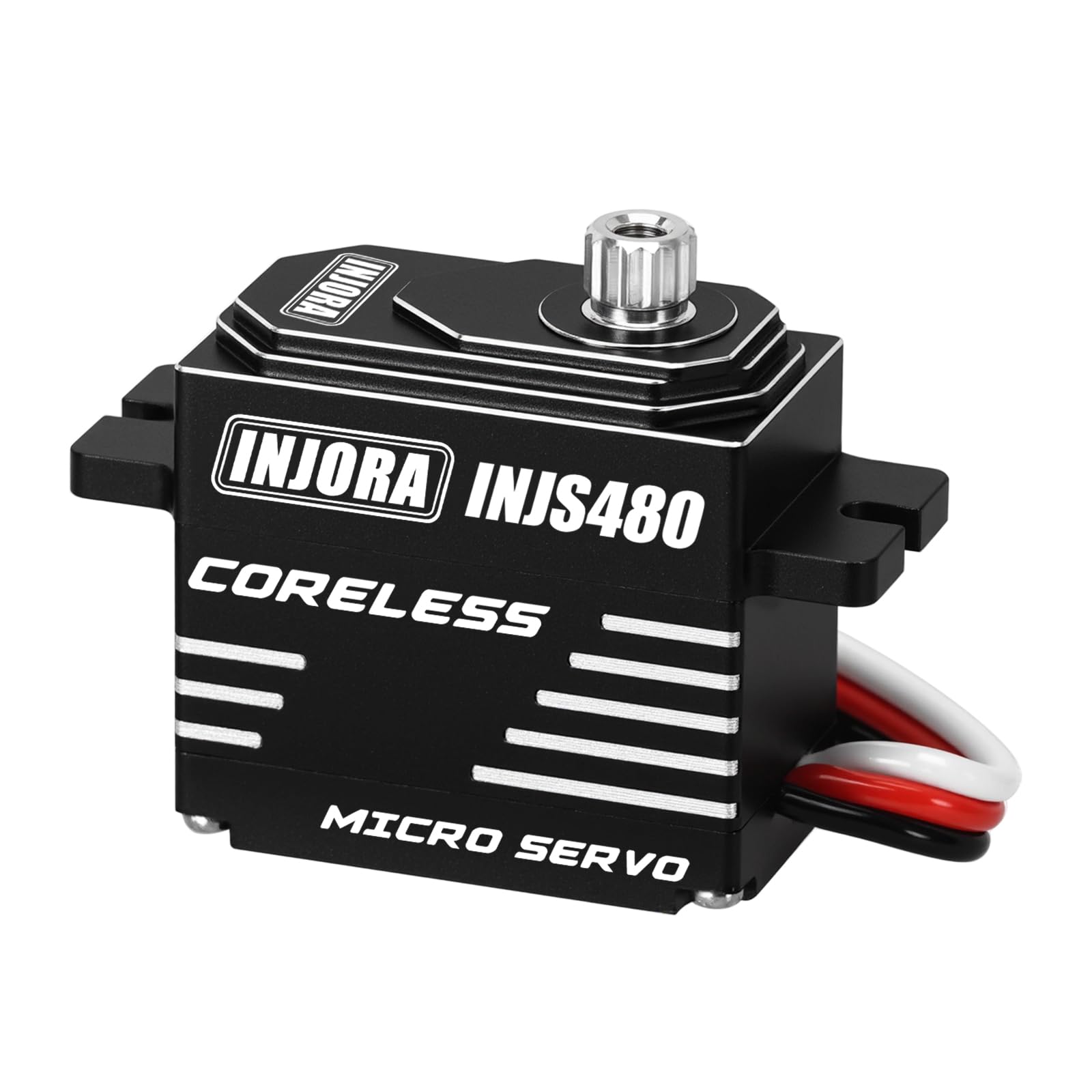 INJORA INJS480 Servo Micro Sin Núcleo con Servo Saver para Losi Micro-B MicroT