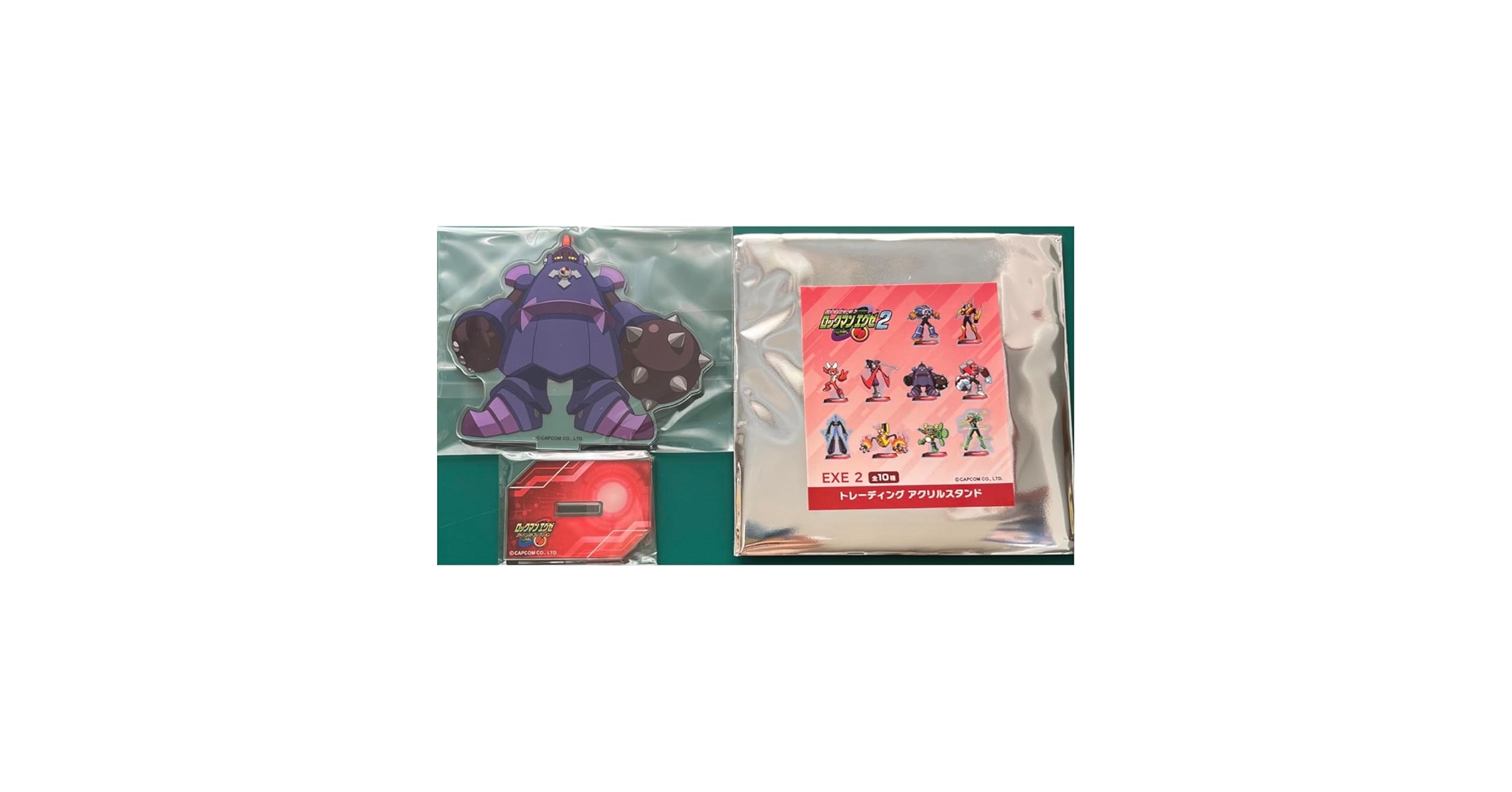 ロックマンエグゼ アクリルスタンド トレーディング コンプリートセット コンプ カプコンストアにて、「ロックマンエグゼ」シリーズからアクリル