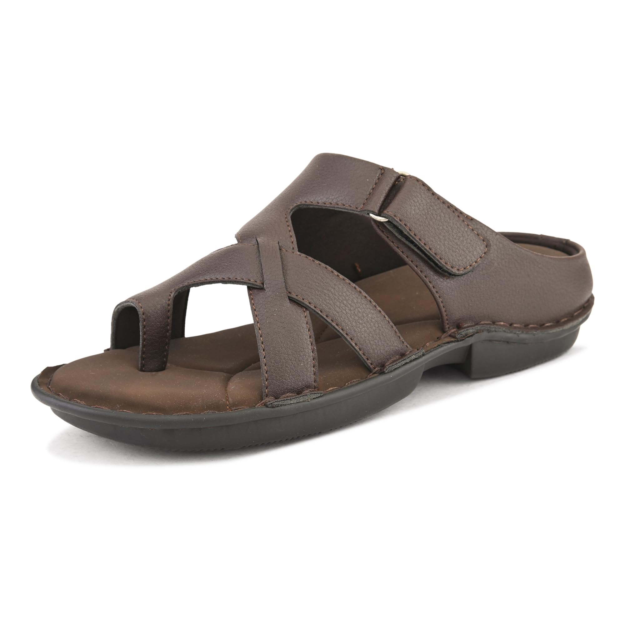 centrino Sandal for Men | Grip Insole for Stability | slippers for/sliders for men | mens sandals casual | sandals/slides for men |Modern Look with Straps | Comfortable Footwear (9264)-picture-50