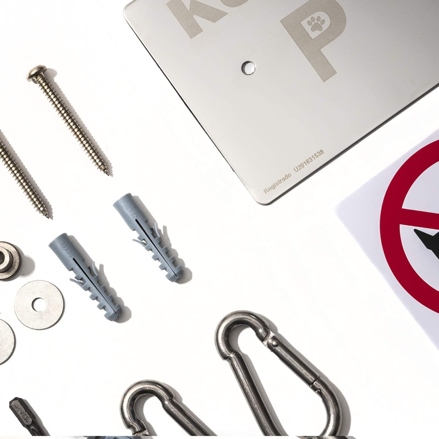 Normaluz K10000 Homologated KeePet Stainless Steel 12 x 15 Inches High Quality, Silver