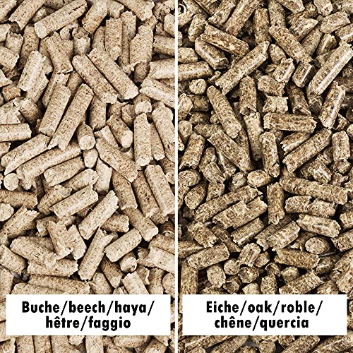 Pellet Dębowy 15 kg + Bukowy 15 kg - Grill Wędzarniczy, Drewno do Pieca Pizzy, BBQ, Grillowania, Wędzenia, Ogrodu - Akcesoria