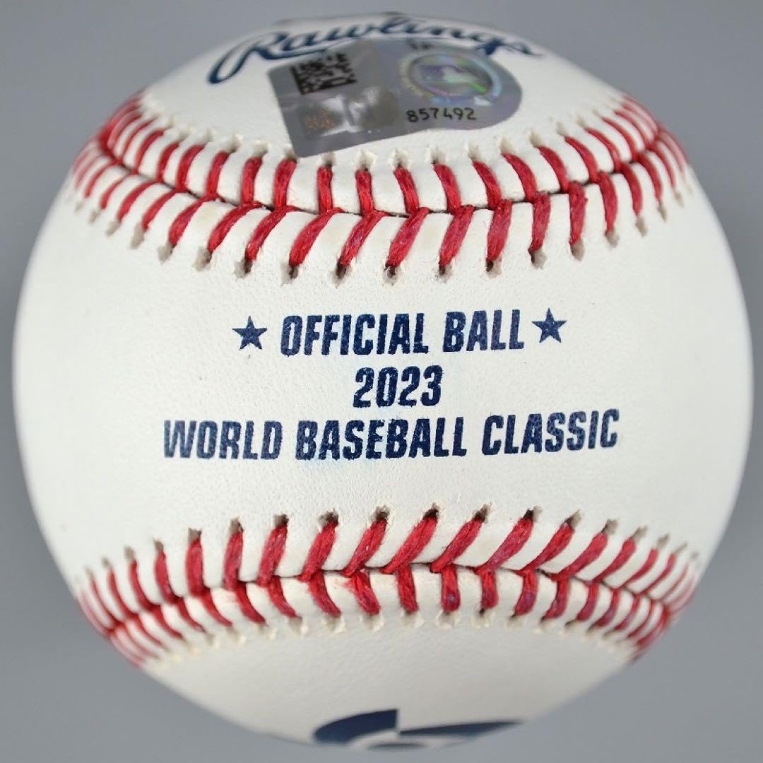 Amazon.co.jp: ノーブランド品世界限定100個!山本由伸2023年WBC公式球