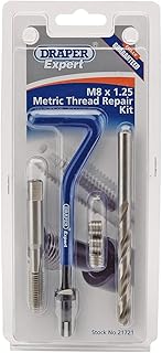 DRAPER Metric Thread Repair Kit, M8 x 1.25 [21721]
