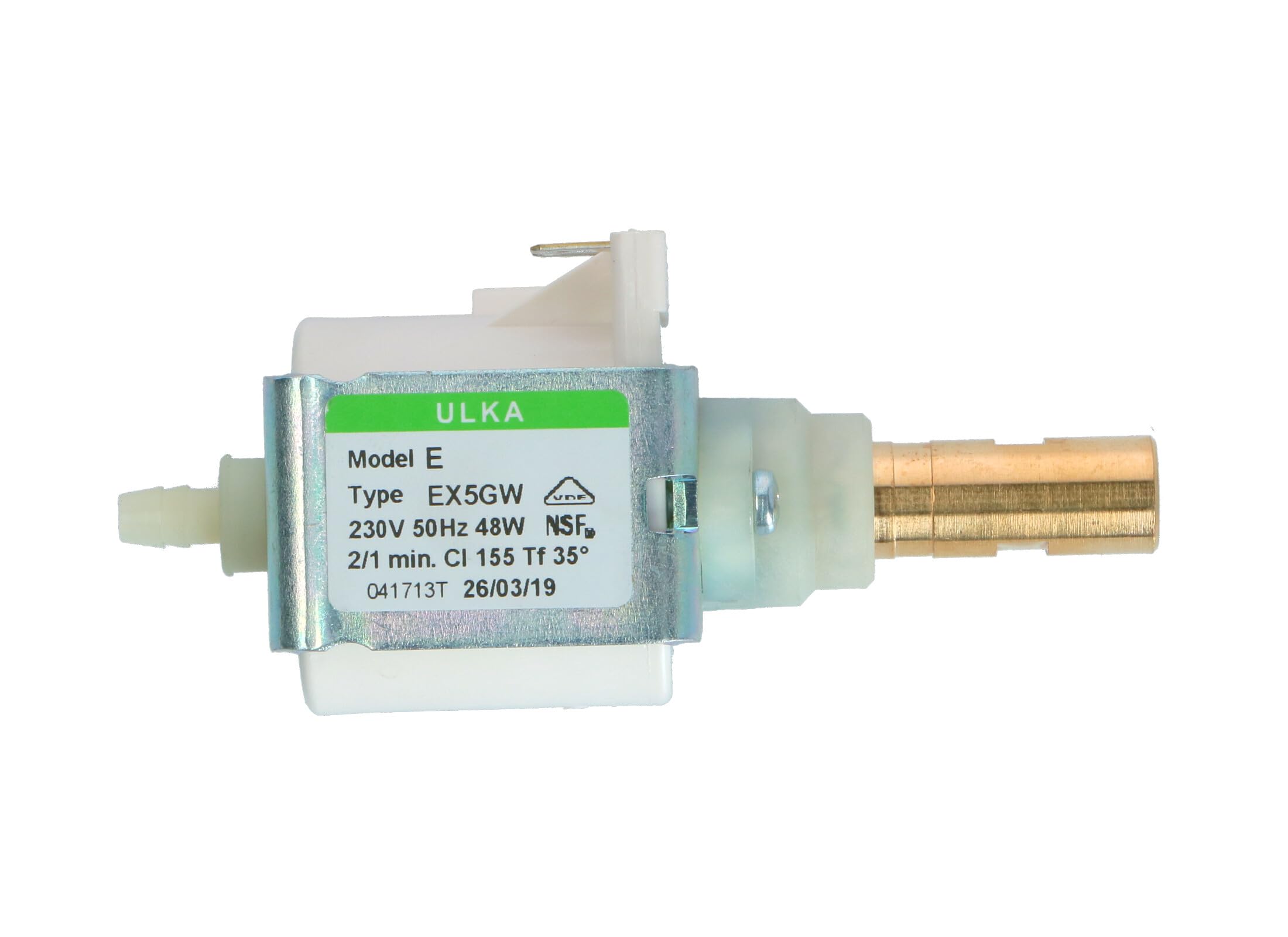 ULKA EX5GW pompa 230V - 48W - 15 bar 2/1 stop-off przepływ 650 cm3/min