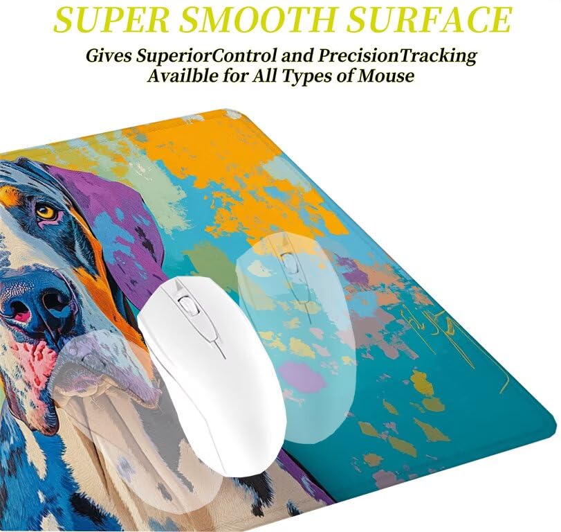 Tapis de souris grand format imperméable pour éviter les glissements - 4