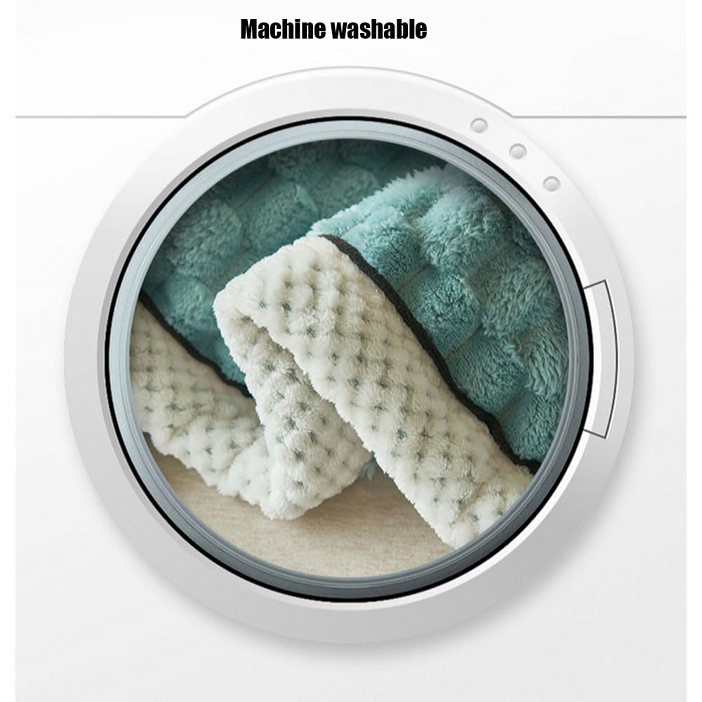 Manta de Lana Suave, Elegante Manta Jacquard para sofá, acogedora, cálida, Adecuada para Todas Las Estaciones para sofá y Cama (A7,180 * 200cm)