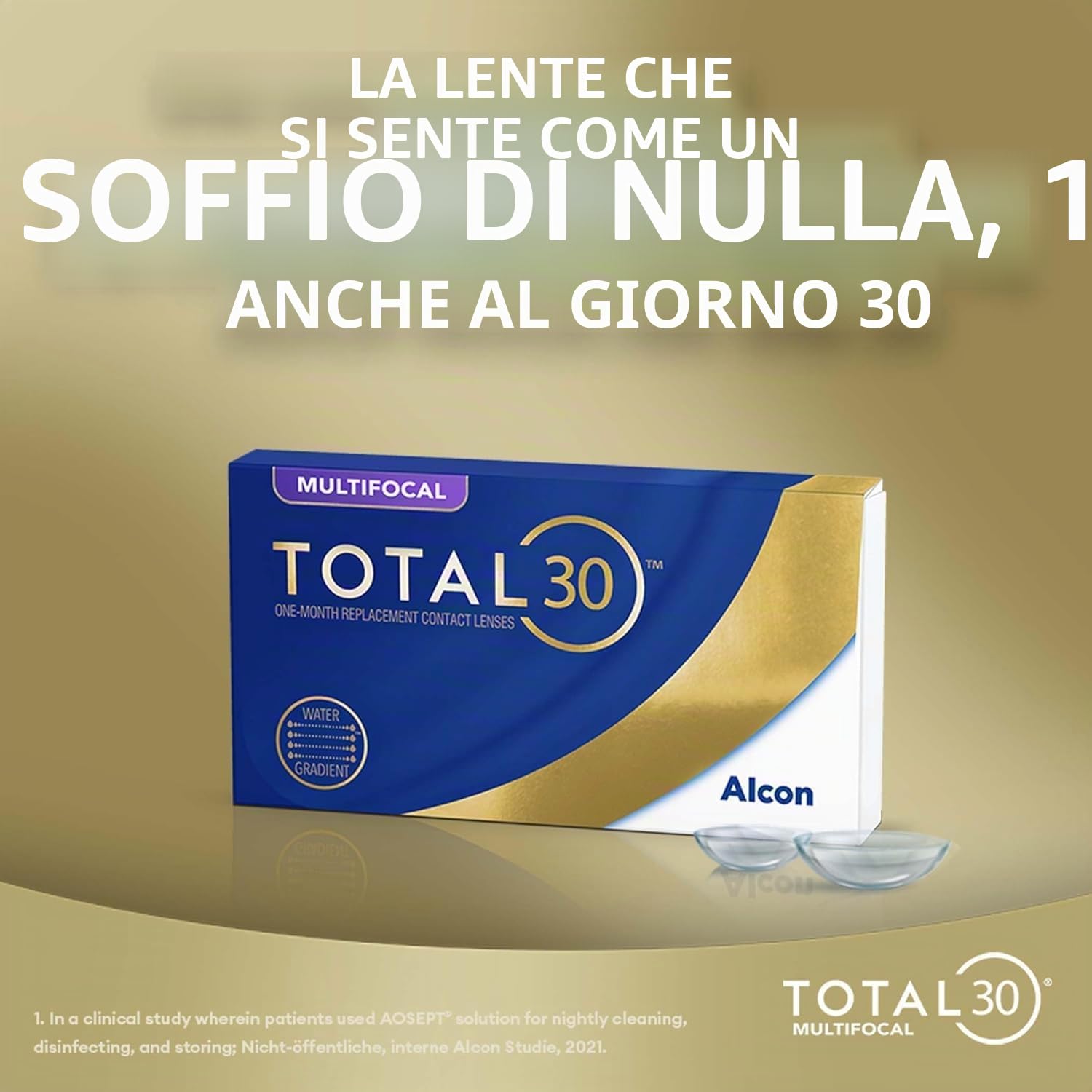 TOTAL30 Multifocal lenti a contatto mensili | 6 pz | ADD HIGH | 04.75 dpt