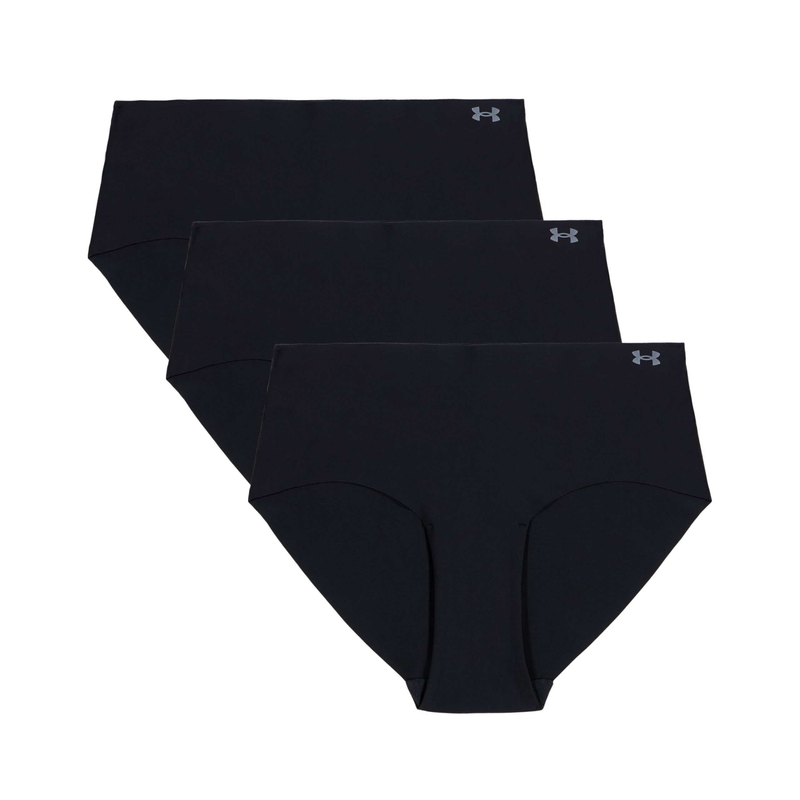 womens Ua Pure Stretch Ns Hip Underwear (pack of 3)