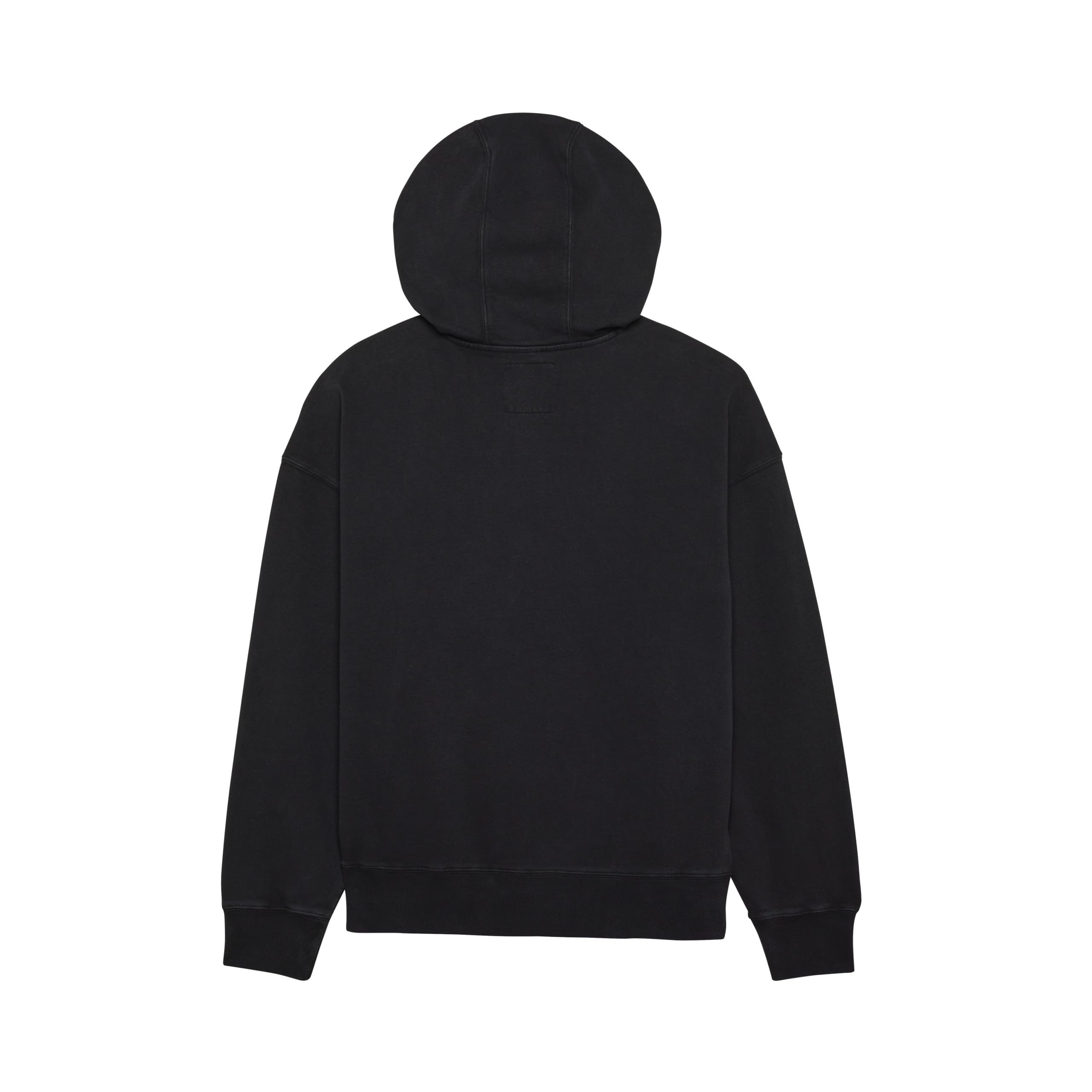 FOX BLUZA Z KAPTUREM WORDMARK OVERSIZED FLEECE PO BLACK M
