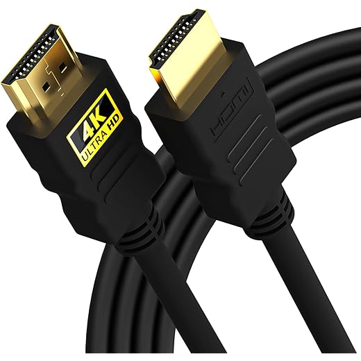 Sounce 1.5 Meter High-Speed HDMI Cable - Hdmi Arc Enabled | 64 Gbps | 4K 120Hz | 1080P 240Hz | Strong & Durable | Supports Up To 32 Audio Channels | Gold Plated | 1.5 Meter, Black (Pack of 1)