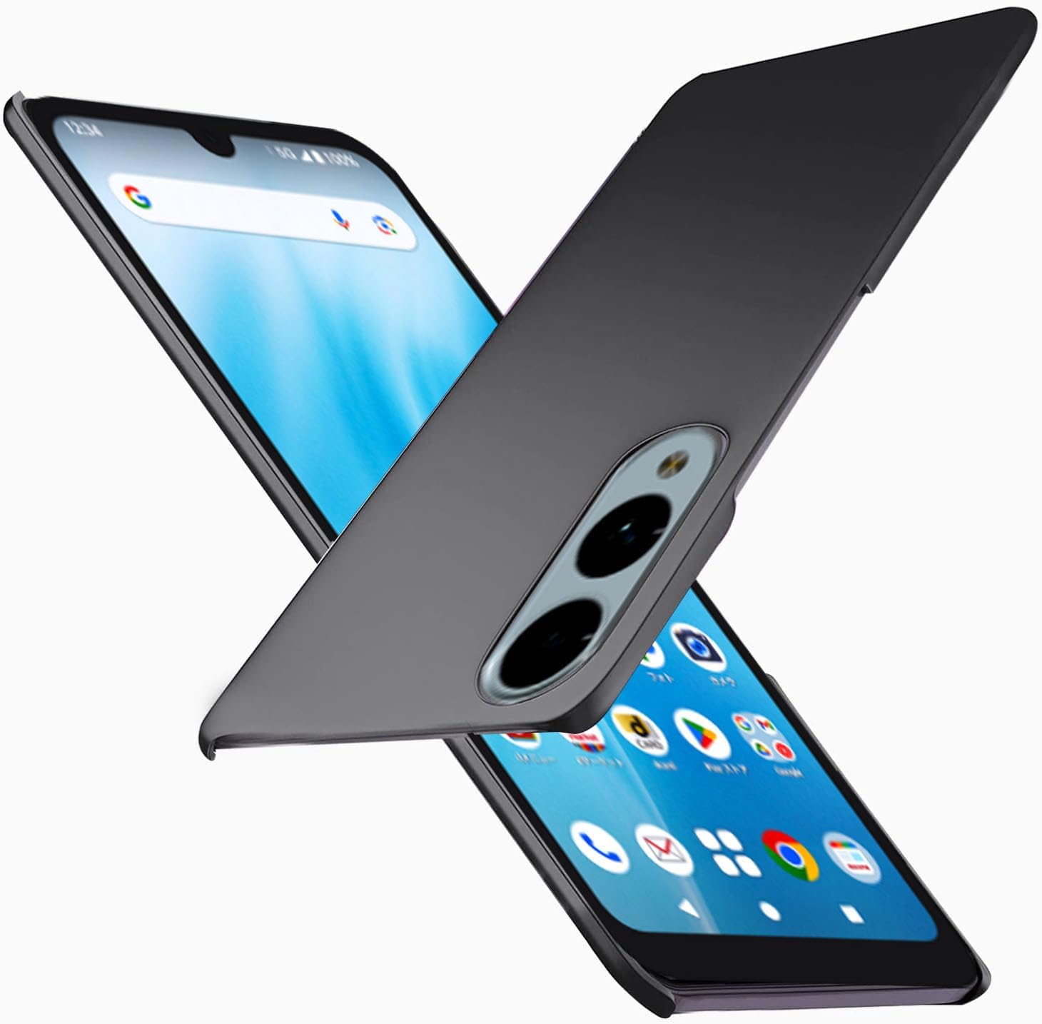 Amazon.co.jp: Wojiaozvlf ケース arrows We2 F-52E 超軽量 超耐磨 超薄デザイン PCマット質感 黄変 ...