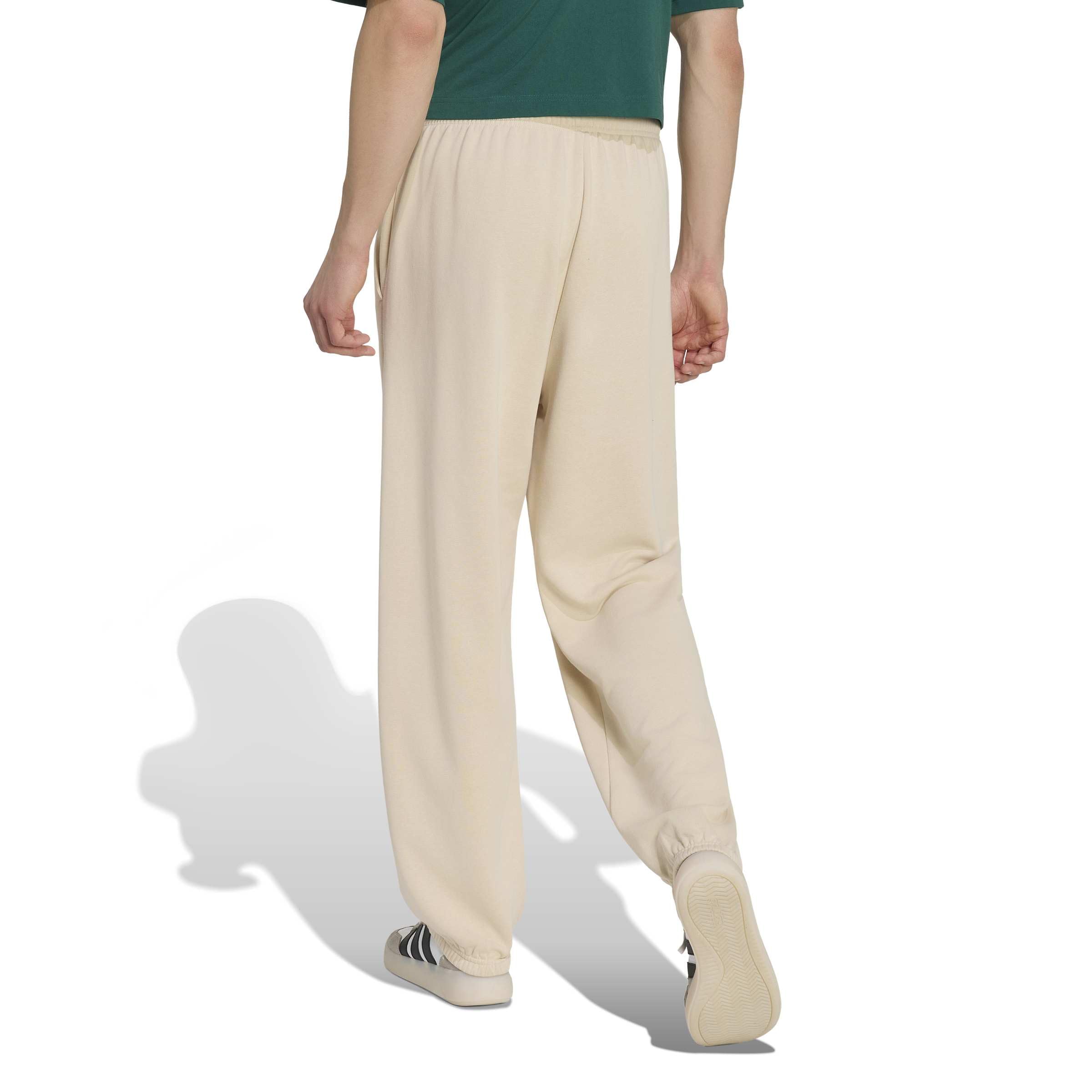 Adidas Męskie spodnie dresowe Seasonal Essentials Collegiate French Terry z mankietami