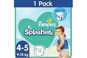 Pampers Splashers Size 4: Protecting Little Swimmers with Confidence