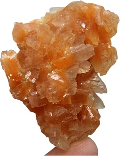 Miniatura 7 de Minerales Piedras de cristal de apofilita naranja natural Ensayo o cristal Piedras de cristal y cristales Decoración de piedras de cristal de cuarzo