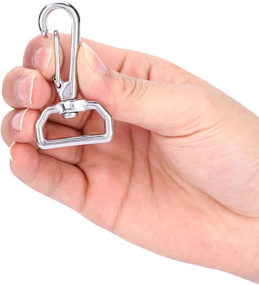 Luggage Bag Dog Leash Hook Square Swivel Eye Bolt Snap Clip Diving Hook