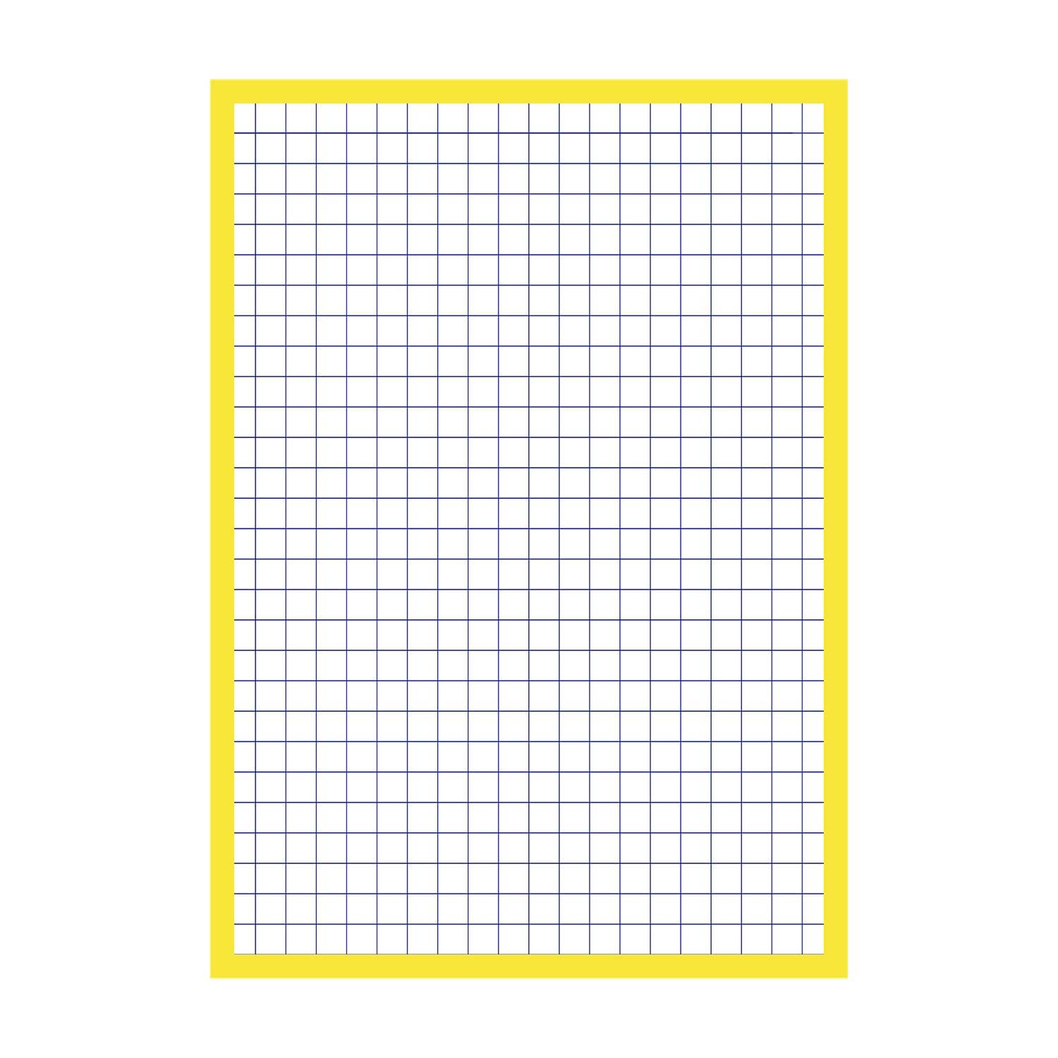 OXFORD Lot de 10 Blocs de 30 fiches bristol 105X148 non perforées Q5/5 jaune