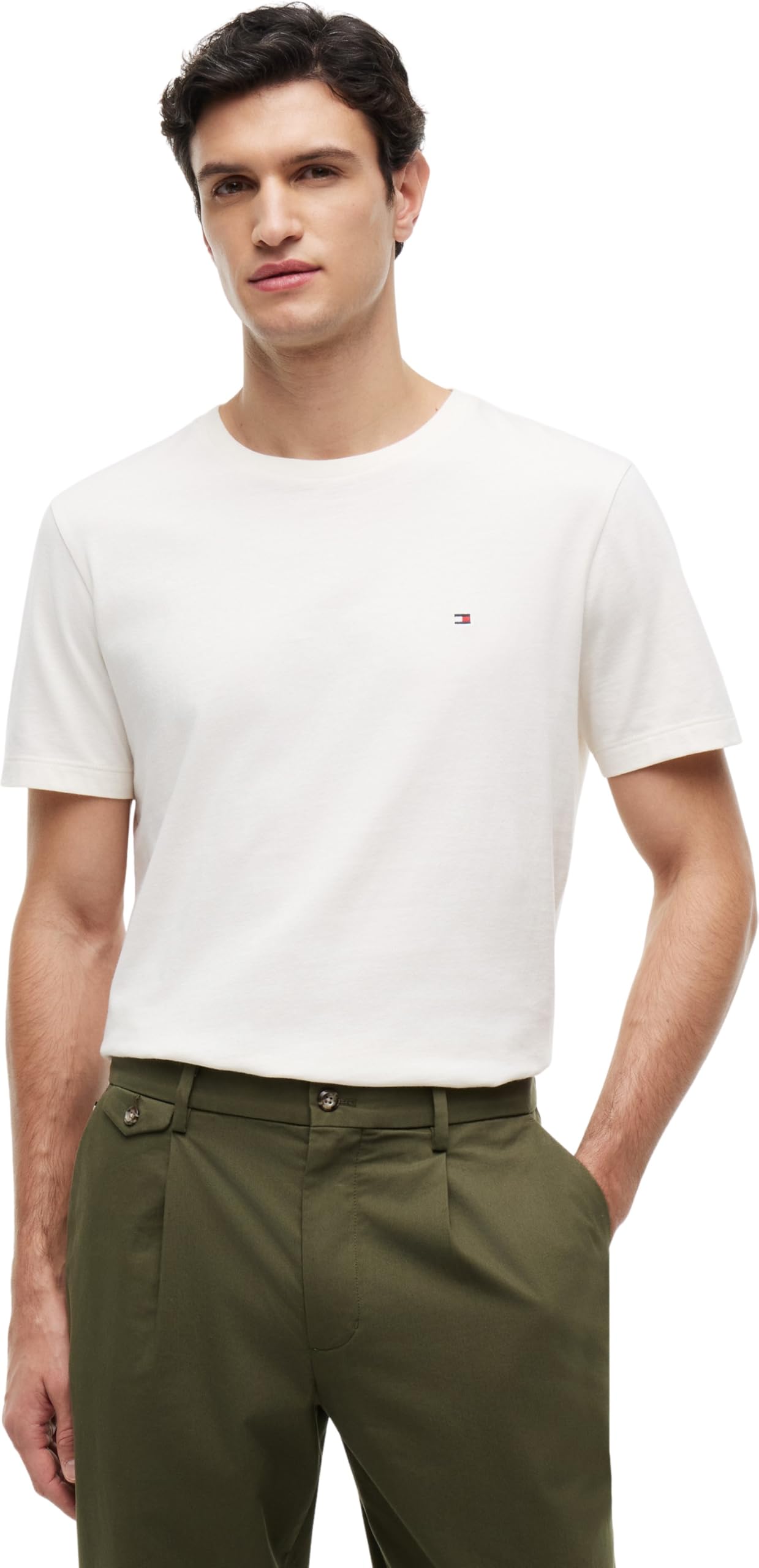 Tommy Hilfiger  T shirt ESS SEASONAL REG FIT SOLID TEE  (men)