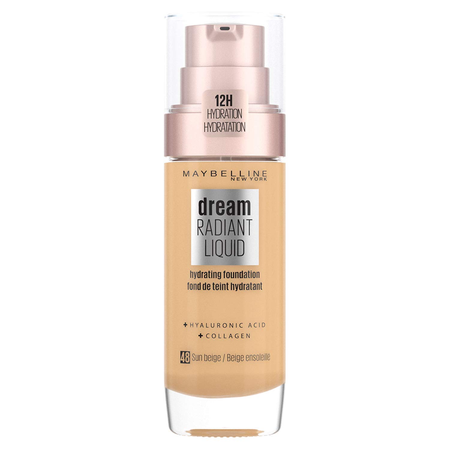 Maybelline New York Dream Radiant Liquid Make-Up Nr. 48 Sun Beige, 30 ml