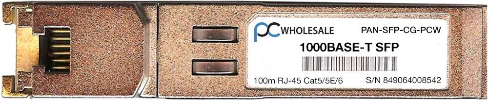 PAN-SFP-CG - Palo Alto Networks Compatible 1000BASE-T 100m RJ45 SFP Transceiver