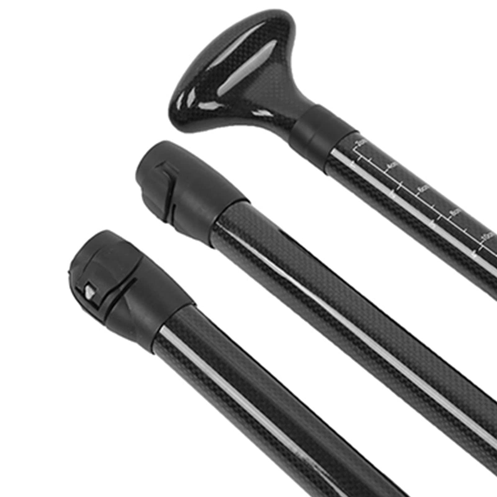 Längenverstellbares Carbonfaser-Paddel, Ultraleichtes Paddel mit Schnellverschluss, für Kajak-Schlauchboot-Surfbrett
