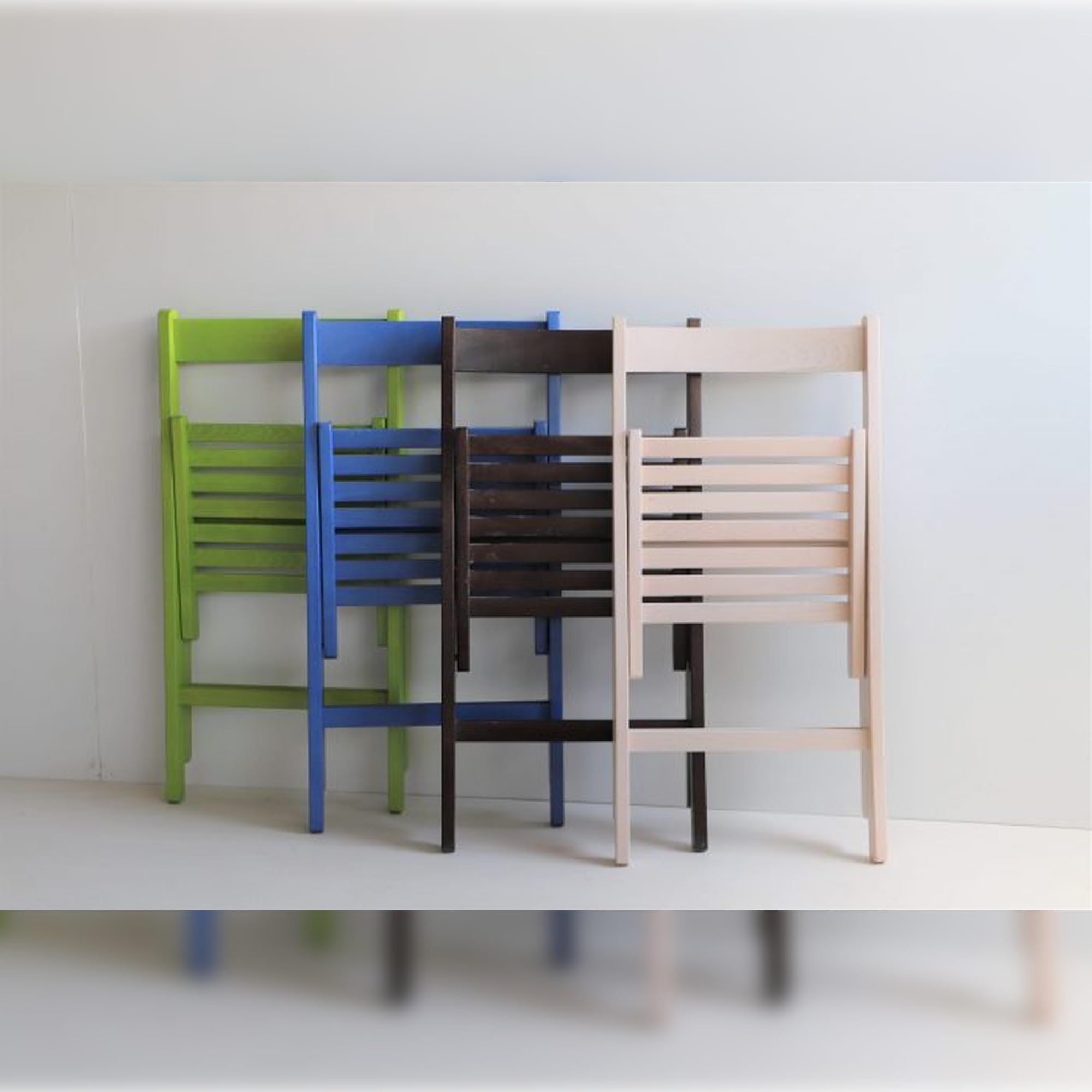 Aranaz Silla Plegable, Madera de Haya, 43 x 47 x 79 cm
