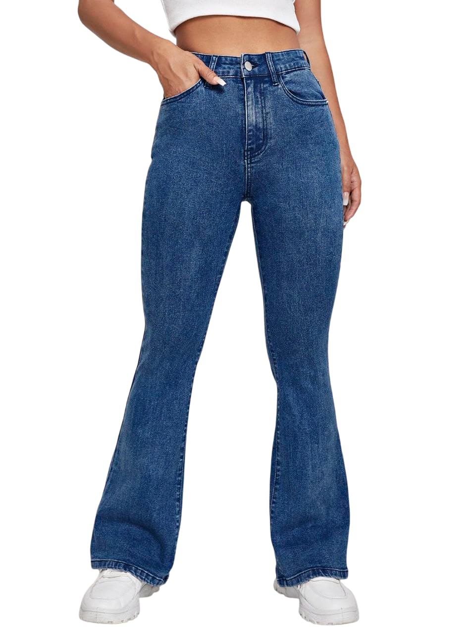 kateclo Women || Bootcut Jeans for Women || Wide Leg Jeans Women || Bell Bottom Jeans for Women-picture-54