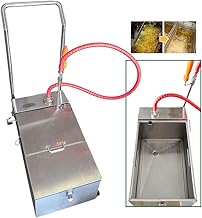 FRYRITE40L Portable Fryer Oil Filter with One-Way Pump For Restaurant – 1/3 HP, 3 GPM, Safe & Ergonomic Mobile Design, CE Certified