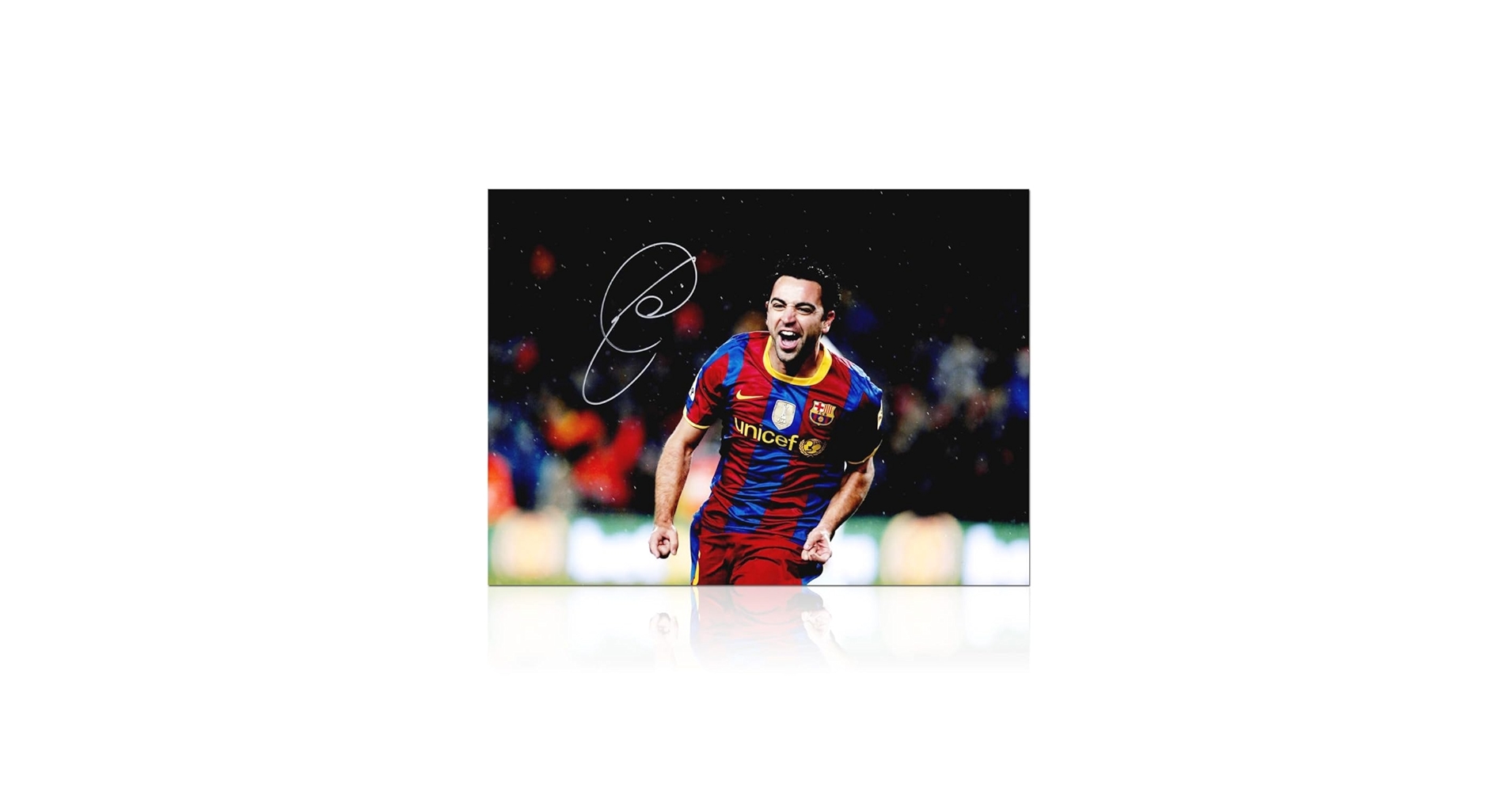 XAVI Hernandez シャビ　サイン Amazon.com: Exclusive Memorabilia Xavi Hernandez Signed
