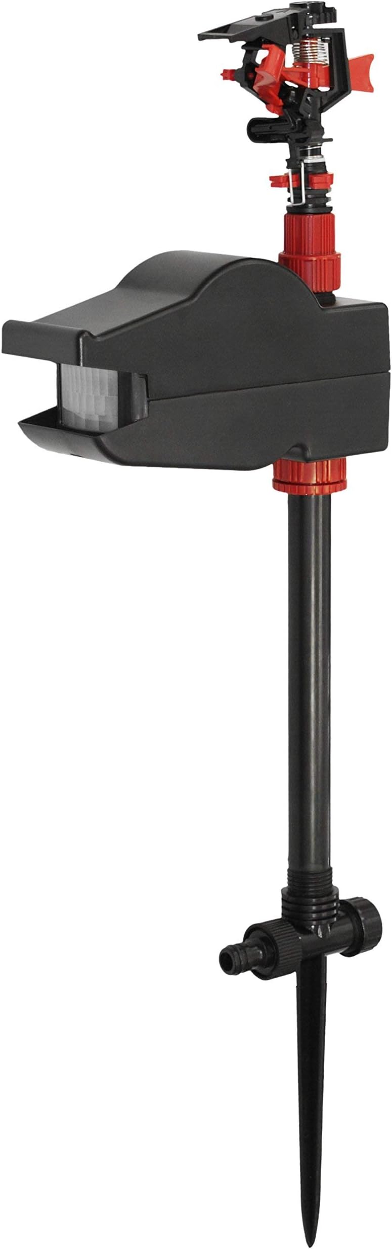 Jet Spray Repeller Motion Activated Fox Deterrent (Connects to garden hose, battery powered)