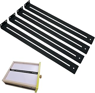 Drawer Repair Kit, Furniture Repair Accessories Brackets Middle Mount to Reinforce and Repair Broken Wooden/Chipboard/MDF Drawers Cabinet - Heavy Duty Steel Hardware Include Screws