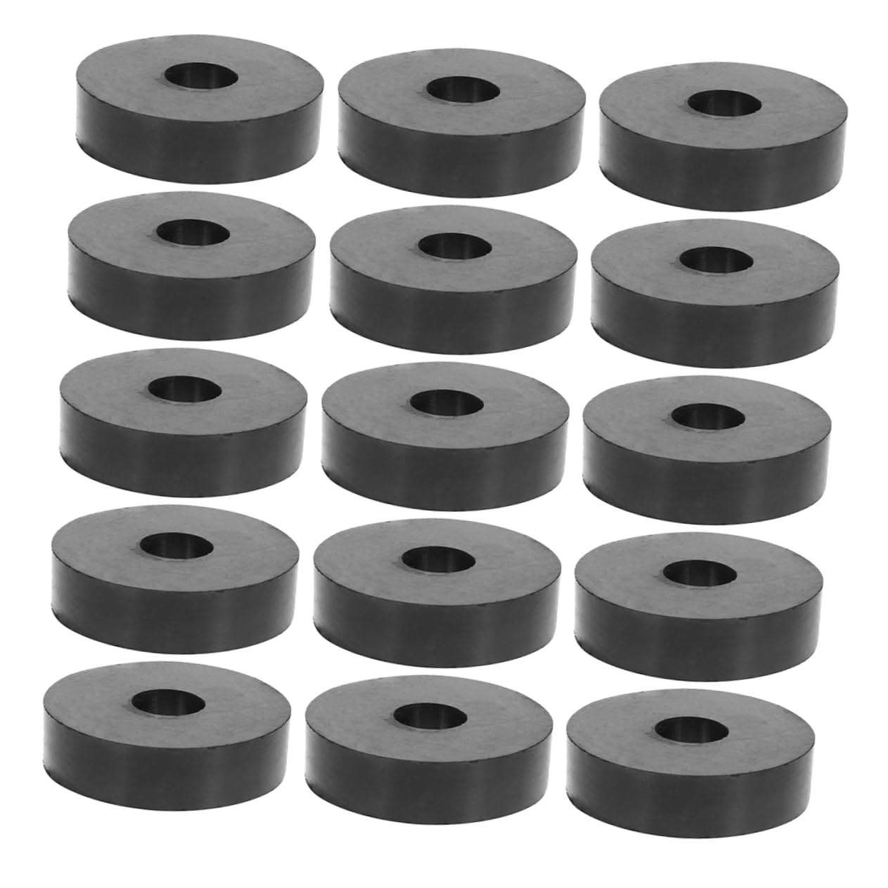 STOBAZA 25pcs Cushion Anti- Pads Vibration Replacement Grommet Heavy Duty Spacer Black Rubber