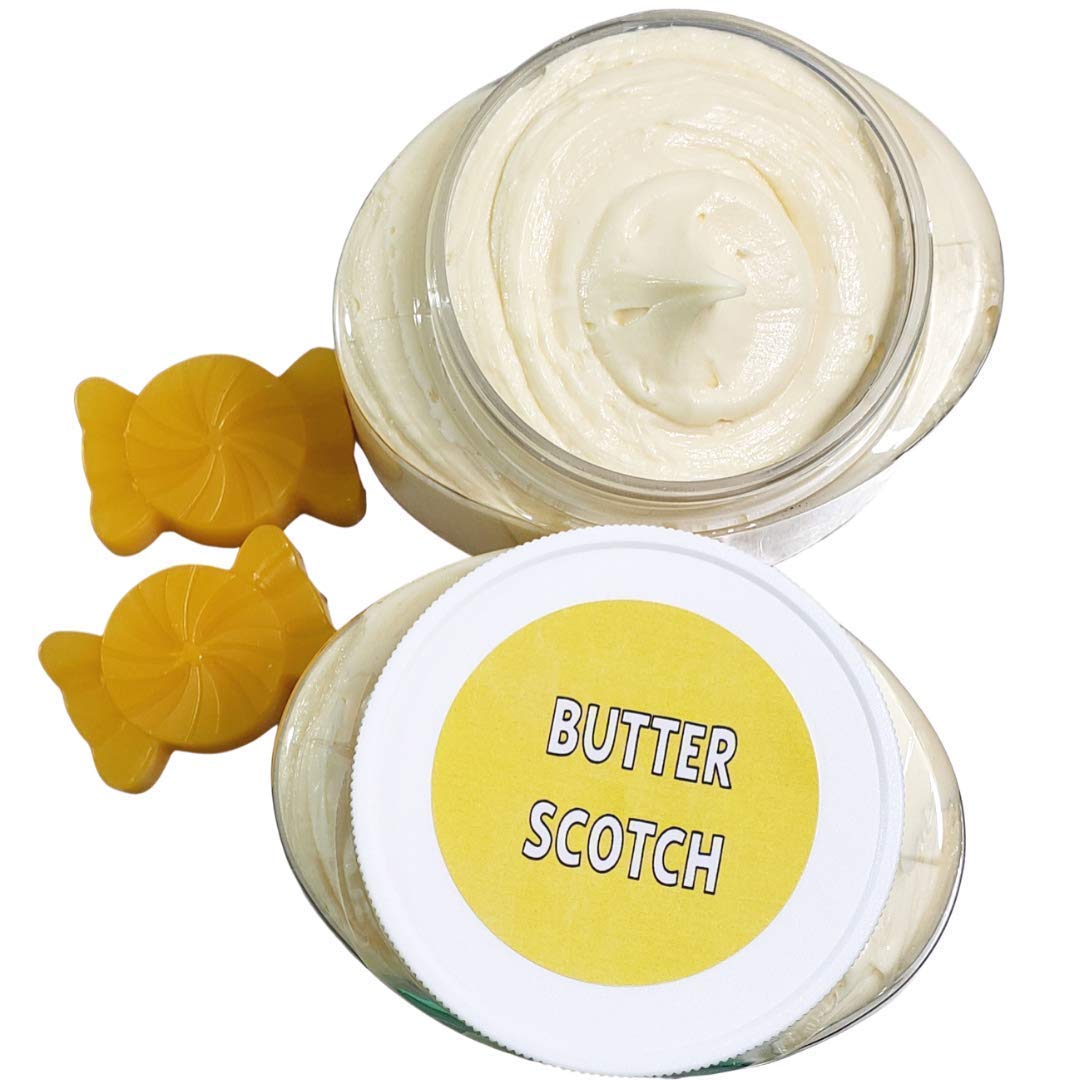 Sunbasil Soap Sweet Butterscotch Hand and Body Whipped Lotion. Cozy Scented Skin Care for Fall. Foodie Gift Women