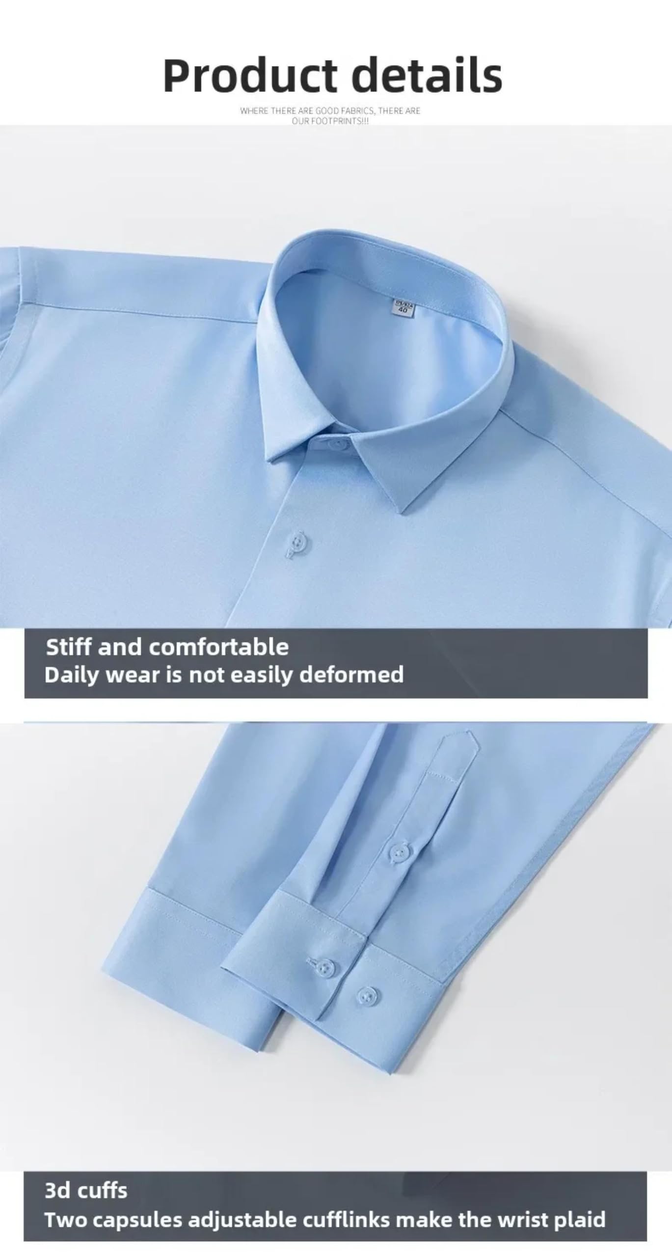 T Shirts Hemd Satin Plus Size Langarmhemd Business Herren Freizeithemd