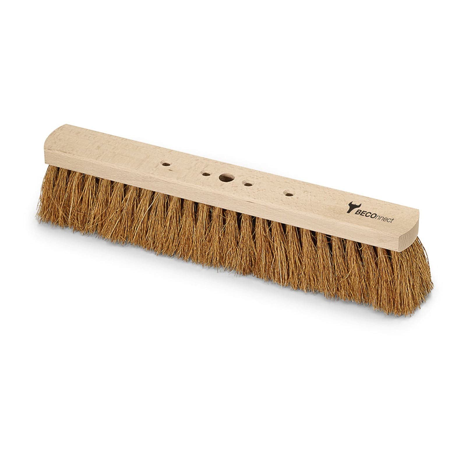 Reinica Beconnect Saalbesen Naturkokos 60 cm Stubenbesen Stubenfeger Stubenkehrer Hallenbesen Hallenfeger