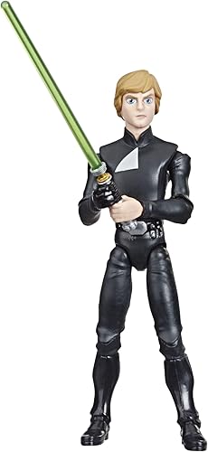 Hasbro Star Wars Luke Skywalker Jedi Knight Galaxy of Adventures Figura de acción de 5 pulgadas