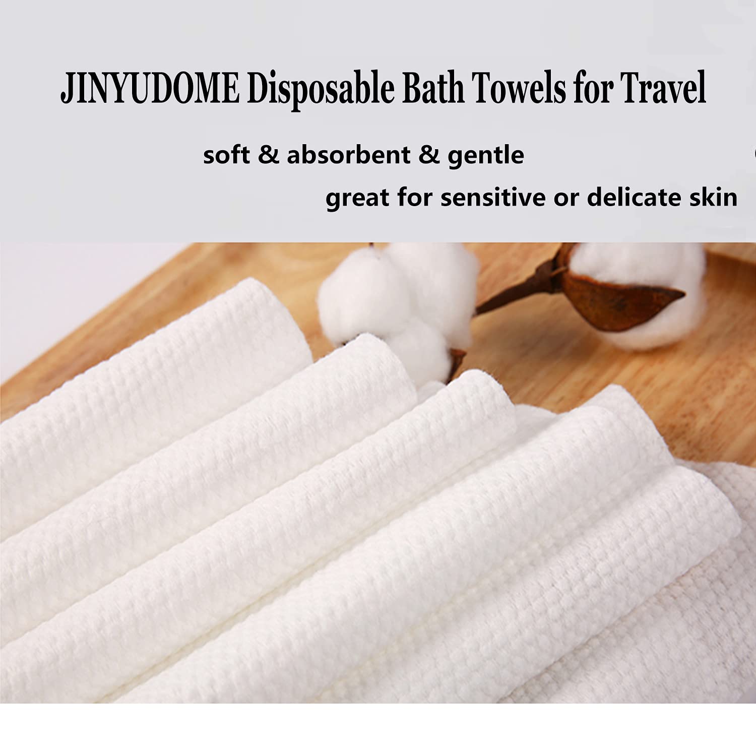 Asciugamani Da Bagno Usa E Getta Grandi – 5 Pezzi Da Viaggio 140x70 Cm – Morbidi E Assorbenti Per Campeggio