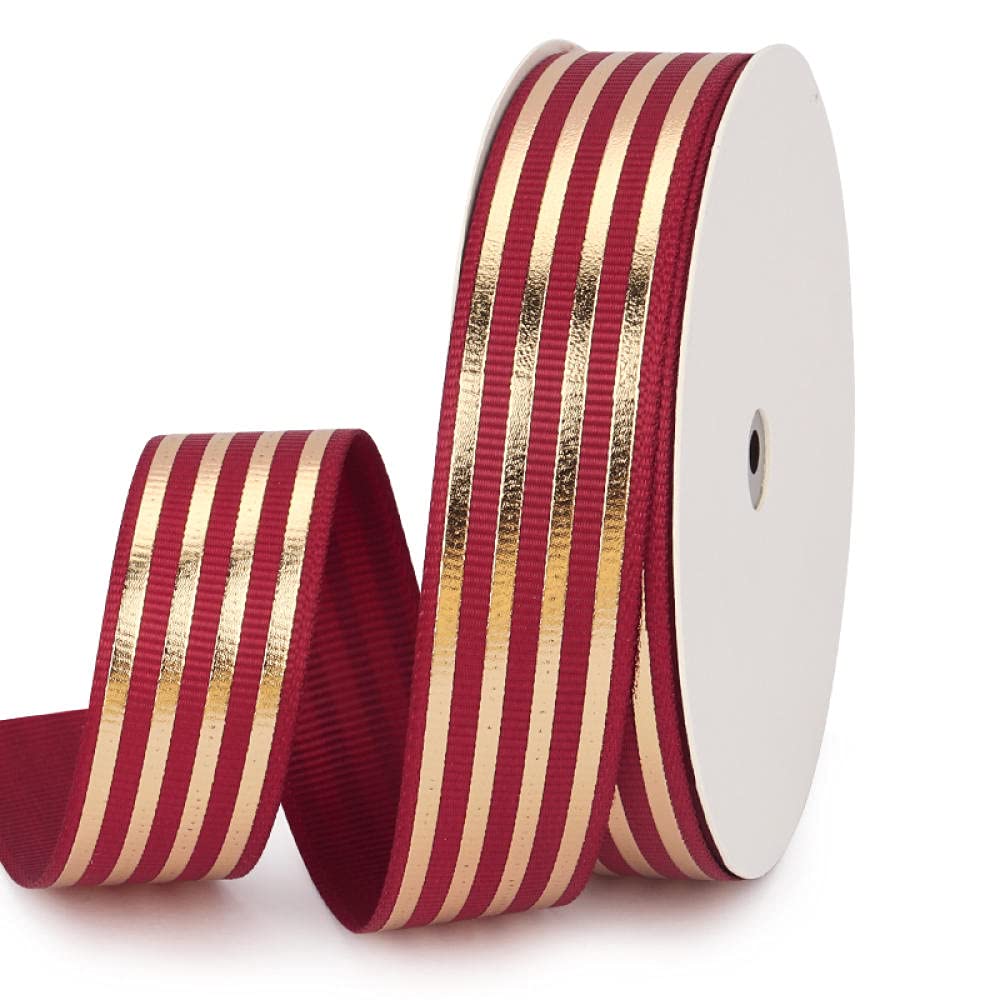 Ribbons For Gift Wrapping Ribbon For Fabric Satin Ribbons Prezent Prezent Pudełko Opakowania Wstążka Dekoracyjna Wstążka Wstążka Diy Materiał Paski Sieć Z Ręcznie Robioną Wstążką Motyl-Czerwone Wino