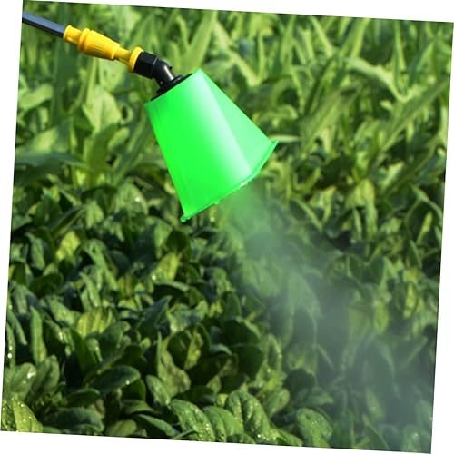 Miniatura 6 de Yardwe 2 piezas de rociador eléctrico a prueba de viento cubierta de rociador eléctrico cubierta de la cabeza del rociador a prueba de viento,
