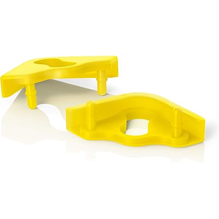 Noctua NA-SAVP6 chromax.Yellow, Cuscinetti Antivibrazione per Ventole 200 mm (16 Pezzi, Giallo)