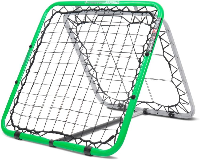 Football Rebounder Net - Crazy Catch Double sided - Premium -Quality -Erratic bounce - Training Aid - Volleys - First Touch - Headers - Goalkeepers