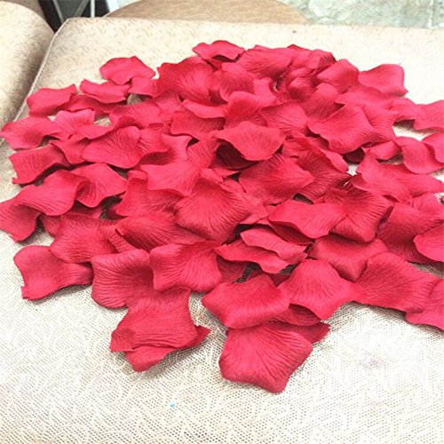 Buy Generic 09 1000Pcs/Lot Artificial Rose Flower Petal Silk Rose
