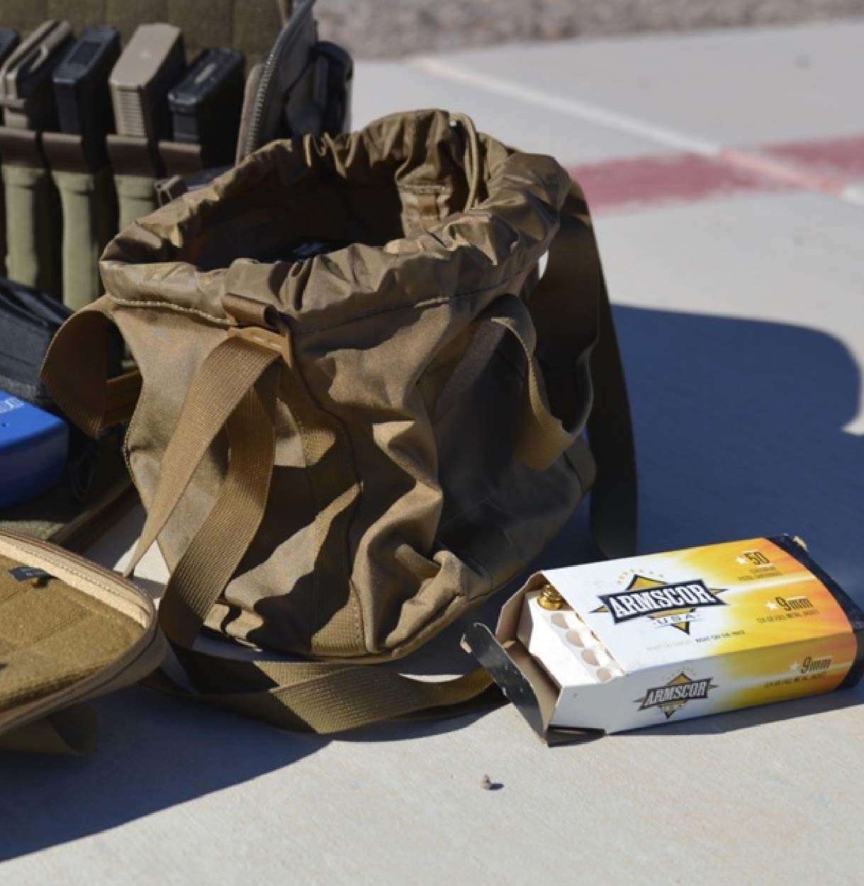Helikon-Tex Ammo Bucket Munitionstasche Patronenbeutel Range -Cordura- Coyote