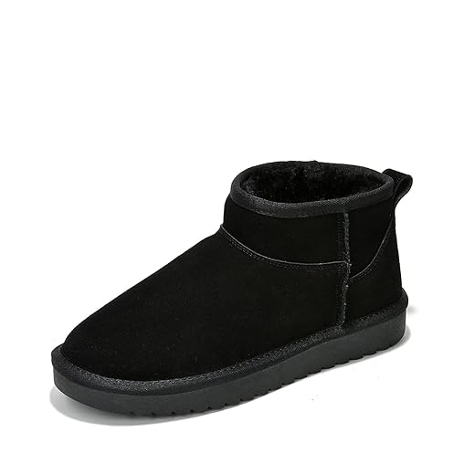 Project Cloud Genuine Suede Ankle Boots for Women - Water Resistant with Memory Foam Insole Winter Boots for Women - Trending Shoes & Comfortable Women's Ankle Boots (Hippy)
