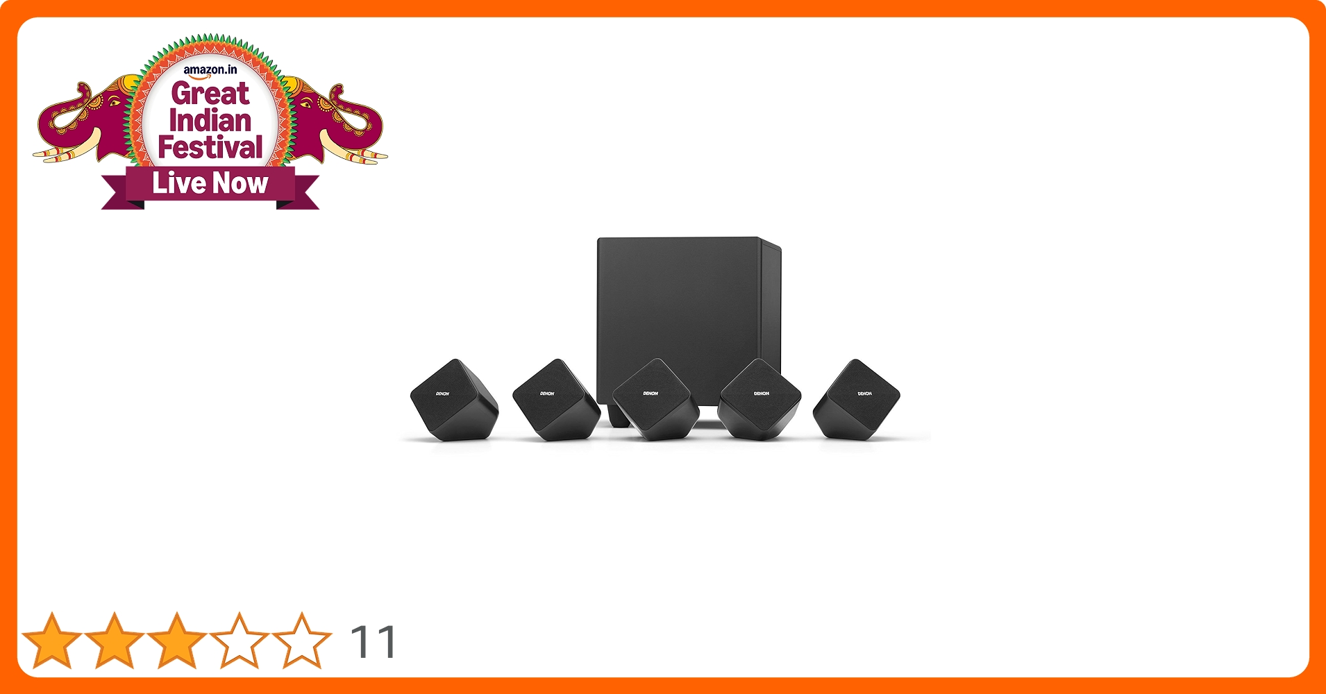 DENON製SYS-2020 劇場システム 5.1 Denon 5.1 Compact Home Theater l Denon SYS2020 l Quick