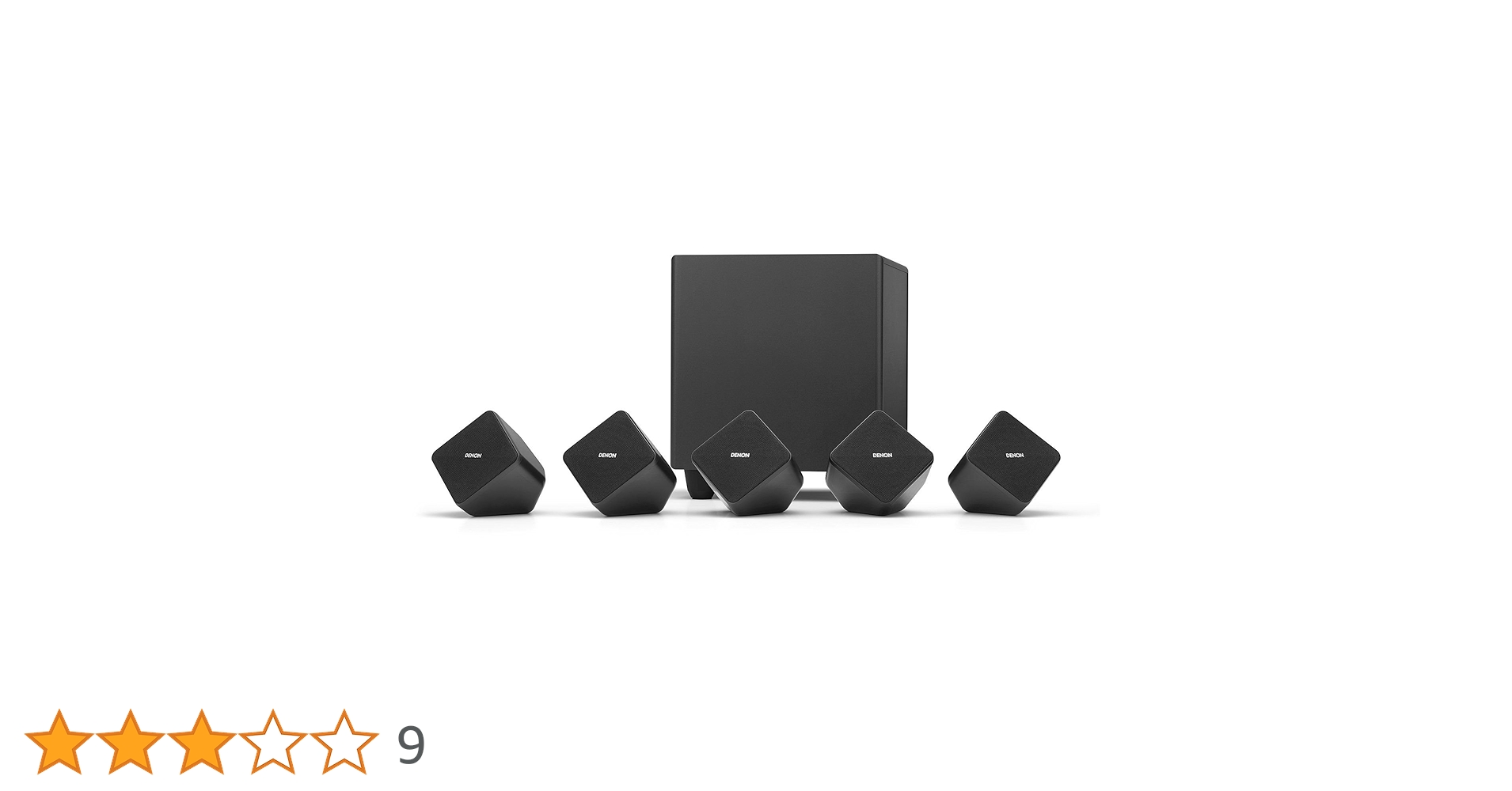 Amazon.co.jp: Denon サテライトスピーカー×5 + アクティブサブ