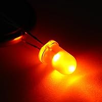 Vista 13 de 100 bombillas LED transparentes, diodos de emisión de luz, 0.2 pulgadas (multicolor)